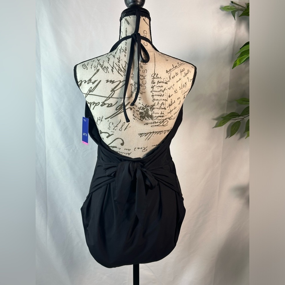 Apt. 9 Women's Black One Piece Swimsuit 🌴☀️ - Picture 4 of 11